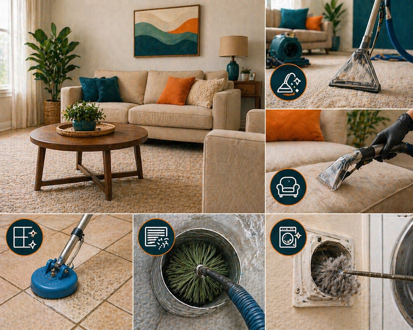 Complete home cleaning services