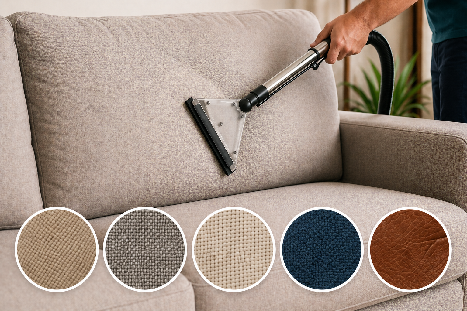 Effective Upholstery Cleaning for Every Fabric Type